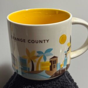 Starbucks collectible YOU ARE HERE mug - ORANGE COUNTY